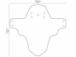 All-mountain-style AMS Bull Garde Boue Avant Mud Guard -VTT complets Magasin de vente ams bull garde boue avant mud guard 2