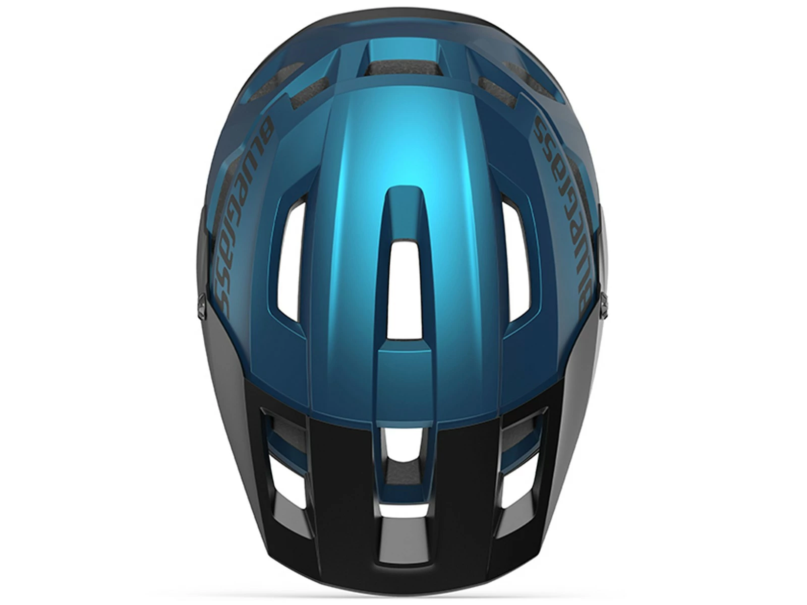 BLUEGRASS Rogue Casque VTT Teal Blue Metallic Matt 3 BLUEGRASS Rogue Casque VTT Teal Blue Metallic Matt – Image 3