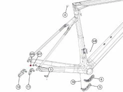 BMC ETap Plug Kit N°6 (10 Pièces SRAM AXS) 301103 -VTT complets Magasin de vente bmc etap plug kit n6 10 pieces sram axs 301103 2