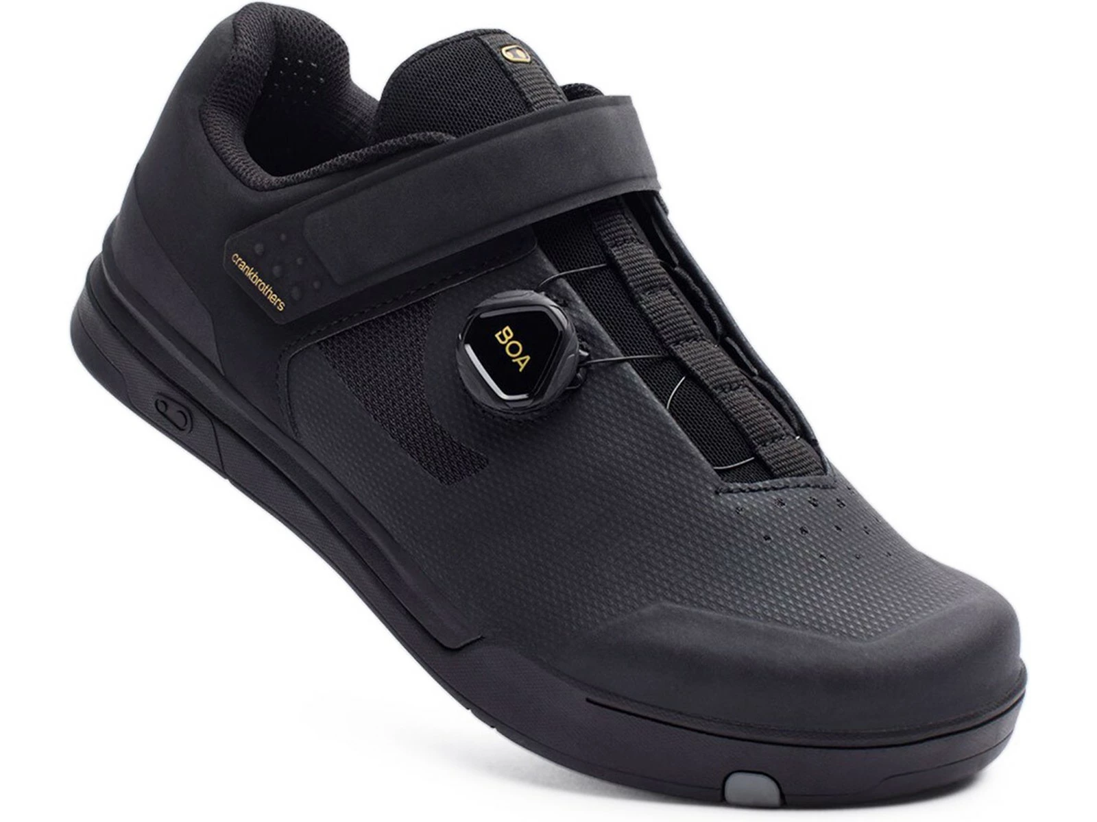 CRANKBROTHERS Chaussure VTT Mallet BOA Clipin Black Gold 3 CRANKBROTHERS Chaussure VTT Mallet BOA Clipin Black Gold – Image 3
