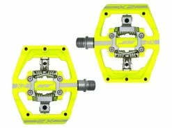 HT Components Pédales Automatiques BMX Race X2 SX Jaune Fluo