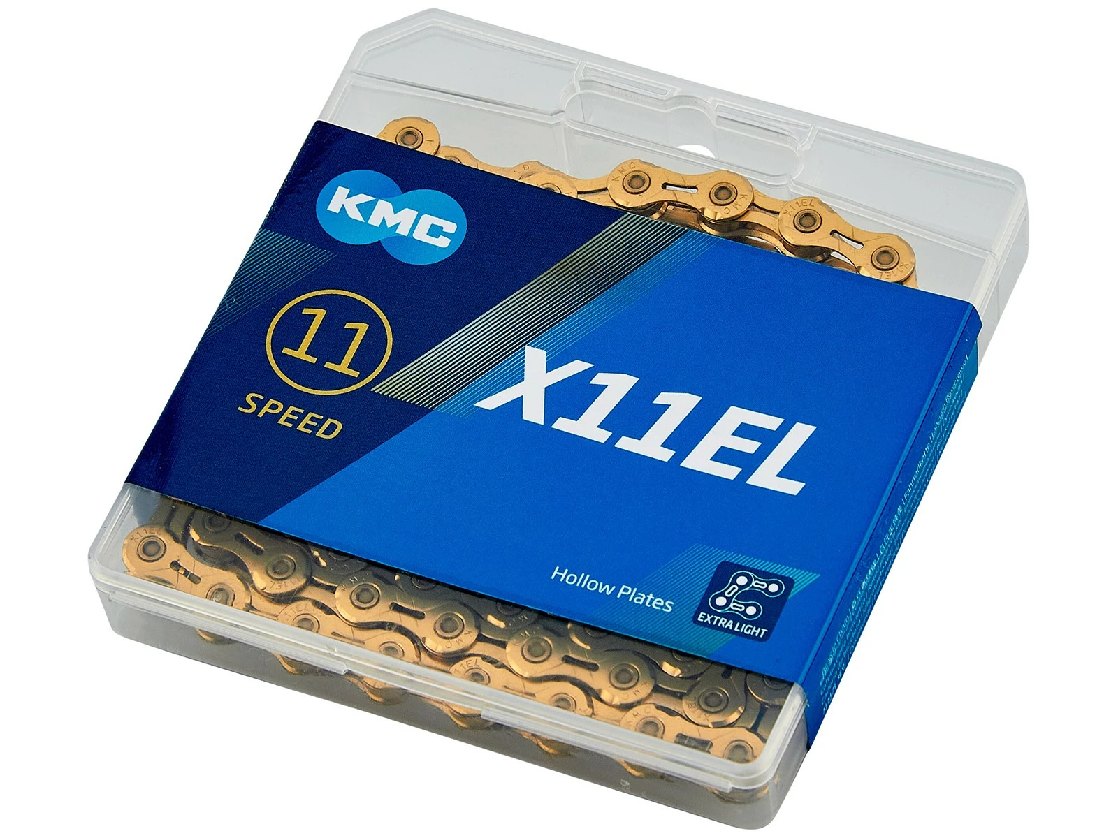 KMC Chain KMC Chaîne 11v X11 EL 118 Maillons Or 1 KMC Chain KMC Chaîne 11v X11 EL 118 Maillons Or