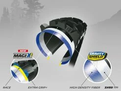 MICHELIN Wild Enduro Rear Competition Line Tubeless Ready - 27.5 X 2,40 Pouces -VTT complets Magasin de vente michelin wild enduro rear competition line tubeless ready 275 x 240 pouces 2