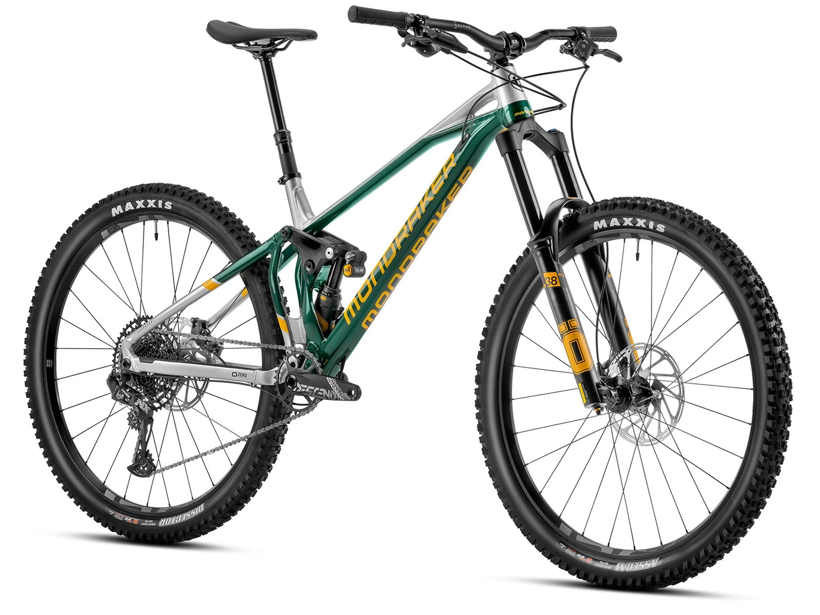 MONDRAKER Superfoxy R VTT Enduro Green Silver Gray 2023 2 MONDRAKER Superfoxy R VTT Enduro Green Silver Gray 2023 – Image 2
