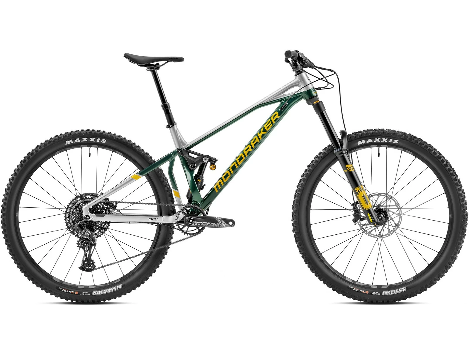 MONDRAKER Superfoxy R VTT Enduro Green Silver Gray 2023 1 MONDRAKER Superfoxy R VTT Enduro Green Silver Gray 2023