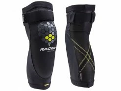Racer Protective Gear RACER Genouillères VTT Mountain Knee Black Yellow