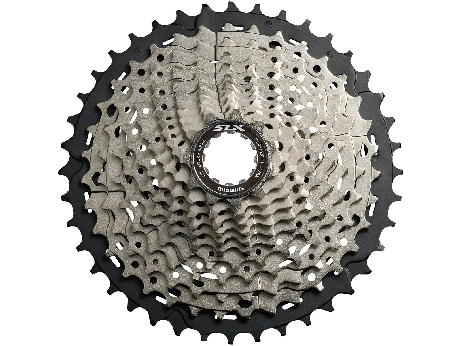 SHIMANO Cassette 11v SLX CS-M7000 2 SHIMANO Cassette 11v SLX CS-M7000 – Image 2