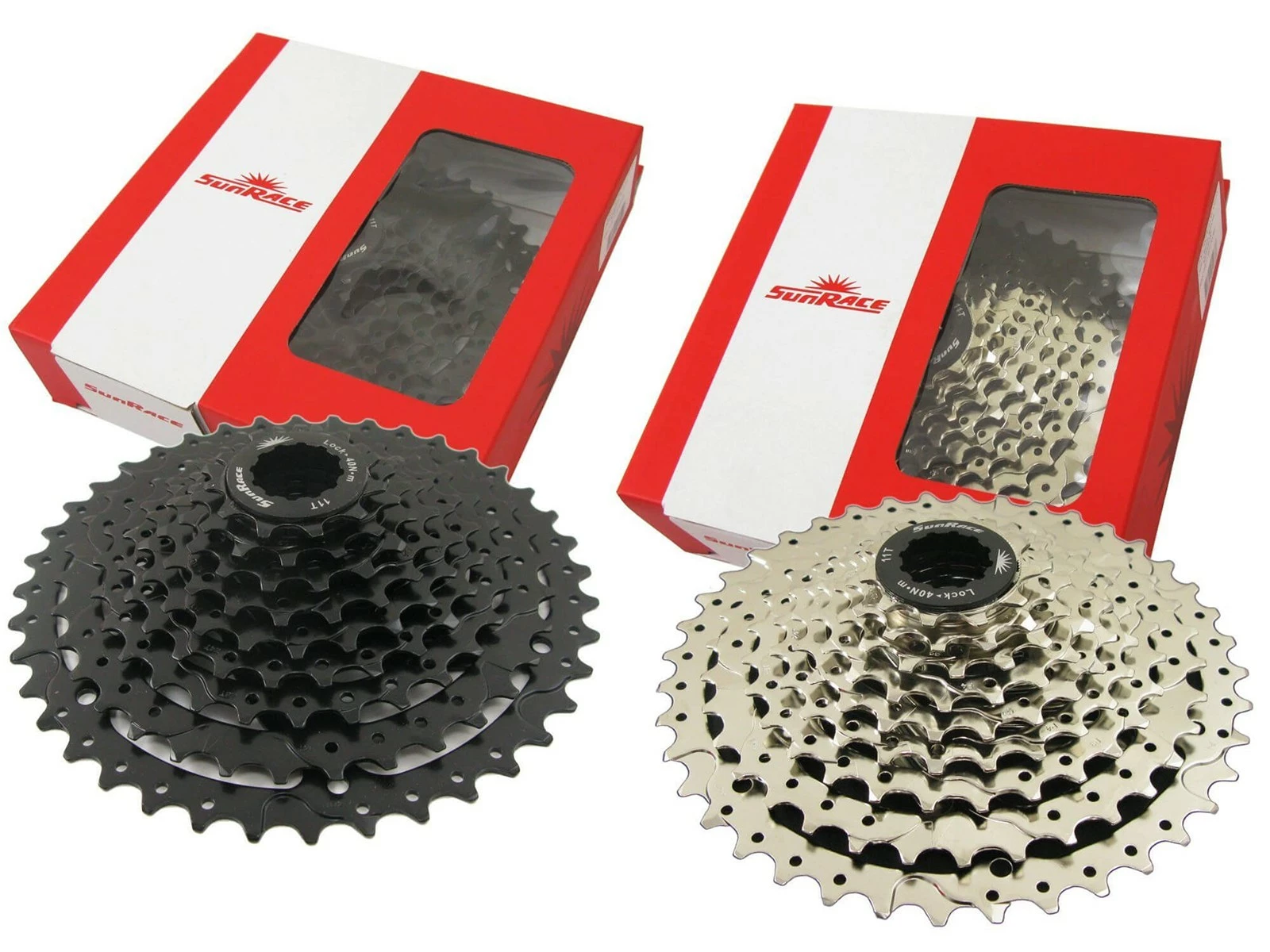 SUNRACE CSM980 9AX Cassette 9 Vitesses 11-40 Dents Black - Silver 2 SUNRACE CSM980 9AX Cassette 9 Vitesses 11-40 Dents Black - Silver – Image 2