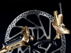 TRP Levier Frein Gauche + étrier DH-R Evo Gold HD-M846 -VTT complets Magasin de vente trp levier frein gauche etrier dh r evo gold hd m846 2